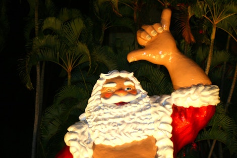Hawaiian Santa