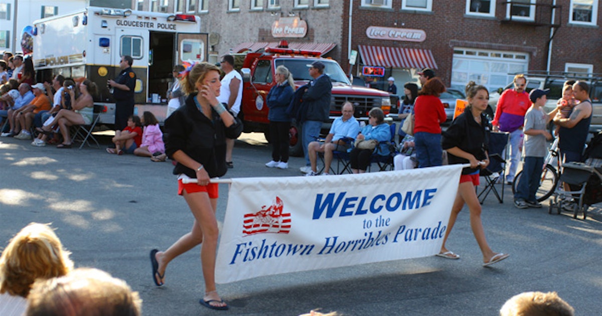 The Horribles Parade Gloucester, Massachusetts The Horribles Parade Gloucester, Massachusetts