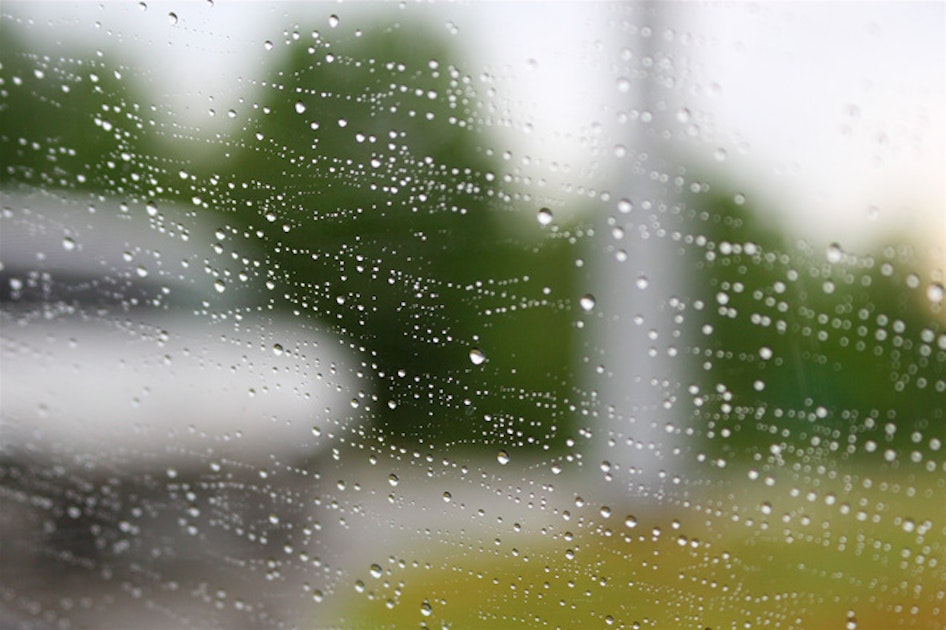 Rain Streaks Portland, Maine